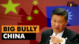 China sends 38 fighter jets into Taiwan airspace! What makes China such a big bully?