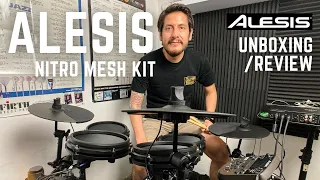 LA MEJOR BATERIA ELECTRONICA!! Alesis Nitro Mesh Kit Unboxing/Review (EN ESPAŃOL) #Alesis #bateria