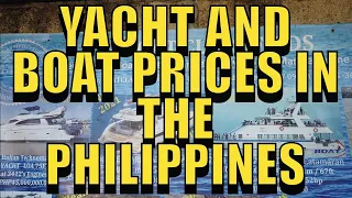 Yacht and Boat Prices In The Philippines.