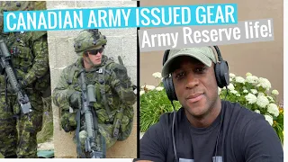 Army Issued Gear/ Canadian Army Reserve