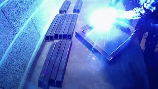 Making an Infinity Cube table (TIMELAPSE)