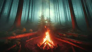 Creeping Fog, Campfire in Barovia (Curse of Strahd Ambience)