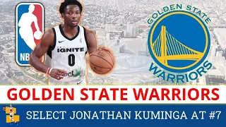 Golden State Warriors 2021 NBA Draft: Warriors Take Jonathan Kuminga With Pick #7 - Instant Reaction