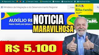 BOLSA FAMÍLIA GOVERNO VAI LIBERAR AUXÍLIO DE 5.100 SAIBA COMO SE CADASTRAR no AUXÍLIO RECONSTRUÇÃO!