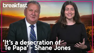 Shane Jones and Chlöe Swarbrick on the vandalism of Te Tiriti | TVNZ Breakfast