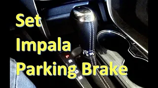 Electronic PARKING BRAKE Chevy Impala Chevrolet 2014-2020 EBrake Emergency Parking Break