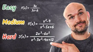 Easy Medium Hard Holes or Asymptotes