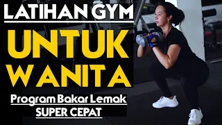 BAKAR LEBIH 1000 KALORI!!!?? PANDUAN LATIHAN GYM PEMULA | COCOK UNTUK WANITA