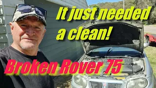 My $800 2004 Rover 75 paddock find.