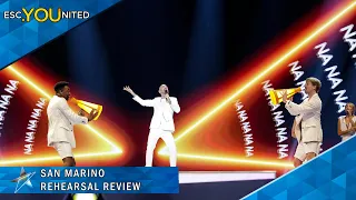 San Marino: Serhat - Say Na Na Na | First Rehearsal Reaction - Eurovision 2019