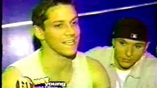 98 Degrees, Backstreet Boys & Nsync - ET Hot Young & Hollywood