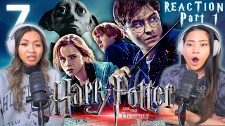THE DARKEST ONE YET 😱 Harry Potter and the Deathly Hallows (Part 1) 👻 | Reaction & Review