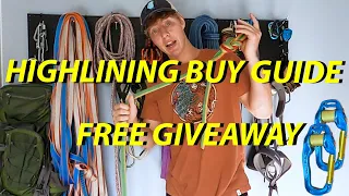 Highlining Gear Guide - What to Buy as a Beginner