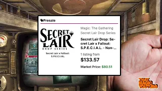 Fallout Secret Lair Review and Unboxing - Magic the Gathering