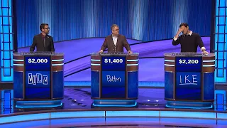 Patton Oswalt Challenges Ike Barinholtz and Wil Wheaton's Fashion Choices - Celebrity Jeopardy!