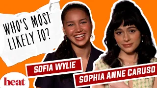 'I'm Evil....But I Don't Lie 😂': Sophia Anne Caruso & Sofia Wylie Play Who's Most Likely To!