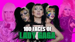 100 FACES OF LADY GAGA by Lady Gagita (The Evolution of Lady Gaga 2021 Update)