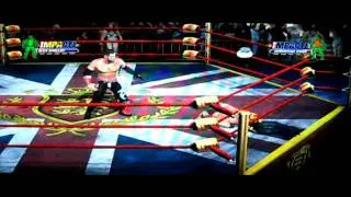 TNA Impact Video Game Alex Shelley vs.Christian Cage (XBox360)