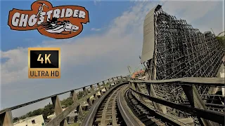 GhostRider Roller Coaster Knotts Berry Farm 4K POV