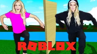 ROBLOX TWIN TELEPATHY Dance Challenge in Real Life! | Rebecca Zamolo