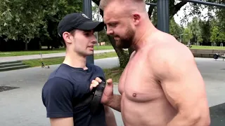 Ultimate Calisthenics Battle! / Турникмен нарвался на качка и отхватил!