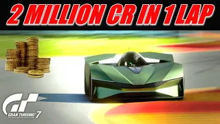 Gran Turismo 7 - Earn 2 Million Credits In 1 Lap With The Brand New Skoda VGT