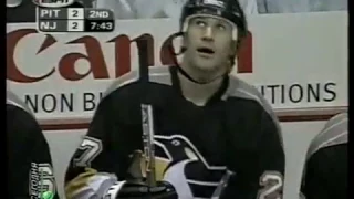 Alex Kovalev slapshot goal in game 2 against Devils from Mario pass (2001)