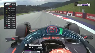 F1 2023 | Austrian GP Verstappen Pole Lap