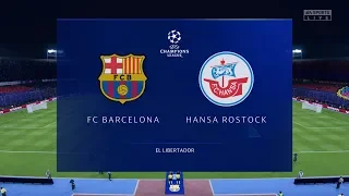 FIFA 20 | FC Barcelona vs Hansa Rostock - European Cup 1991 | Full Gameplay | 1080p 60FPS