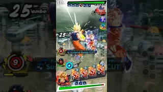 MUI Goku trolls my Ultra Trio!! #dblegends #shorts