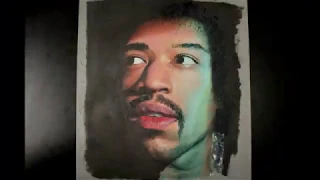 Jimi Hendrix Oil Painting Timelapse in 4K