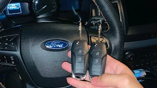 2017 Ford ranger all key lost done by autel im508 បាត់សោបានធ្វើរួចរាល់