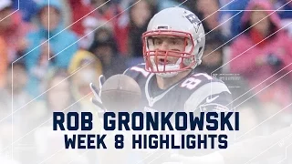 Rob Gronkowski Sets Patriots Career TD Record | Patriots vs. Bills | NFL Week 8 Player Highlights