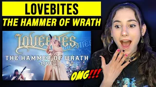LOVEBITES / The Hammer Of Wrath (Live) Knockin' At Heaven's Gate | Singer Reacts & Musician Analysis