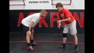 Ben Askren Wrestling Training: Setups to a Double Leg  - Shooting Finishing Double Leg