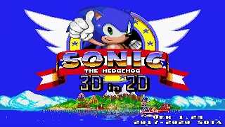 Sonic 3D in 2D (v1.23) :: New Game Plus Full Playthrough (1080p/60fps)