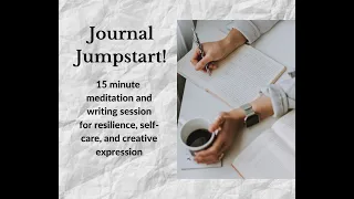 Journal Jumpstart March 2024