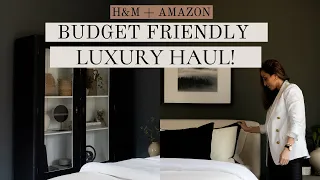 UNBELIEVABLE H&M + AMAZON HAUL | LUX FOR LESS | LUXURY ON A BUDGET | HOUSE OF VALENTINA