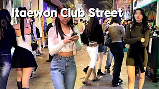 [4K SEOUL KOREA]😍😍거리만 걸어도 이태원에 가면 즐겁다~🔥🔥Itaewon Club Street/Seoul, Korea/City Stroll