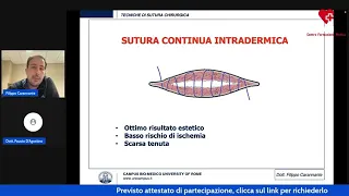 Rubrica CFM - Tecniche di Sutura Chirurgica