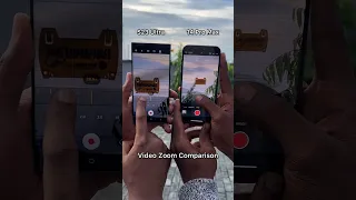 iPhone 14 Pro max vs Samsung S23 Ultra Zoom Comparison 4K 30FPS video