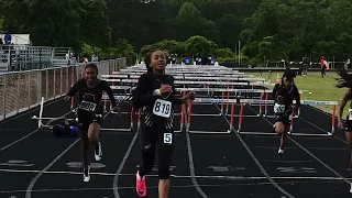 GIRLS 100M HURDLES PORTSMOUTH MIDDLE SCHOOL TRACK & FIELD CHAMPIONSHIP