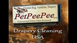 Drapery Cleaning Nationwide Service by PetPeePee