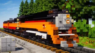 Minecraft Southern Pacific 4449 Daylight Train Tutorial