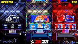 WWE 2K23: Updated Attires & Graphics Pack /w Theme Song | WWE2K23 Mods