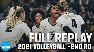 Purdue vs. Dayton: 2021 NCAA volleyball 2nd round | FULL REPLAY