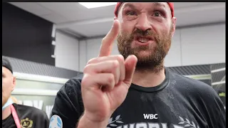 'YOU'RE A S***HOUSE' -TYSON FURY FUMES AT DEONTAY WILDER, MOMENTS AFTER KNOCKING HIM OUT IN 11th RND