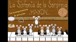 Musicograma Sinfonia de la Sorpresa Haydn/ Haydn Surprise Symphony.