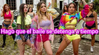 MC Henny, Bella Angel e Melody - No Batidão letra subtitulado español