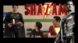 BLACK SUIT Superman in Shazam Ending Cameo | Zack Snyder’s Justice League Canon!